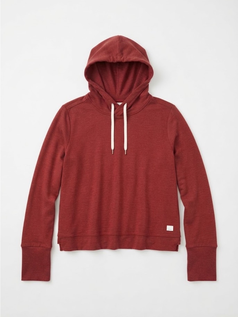 Vuori Halo Essential Hoodie in DreamKnit VW226 Currant Heather Size Medium